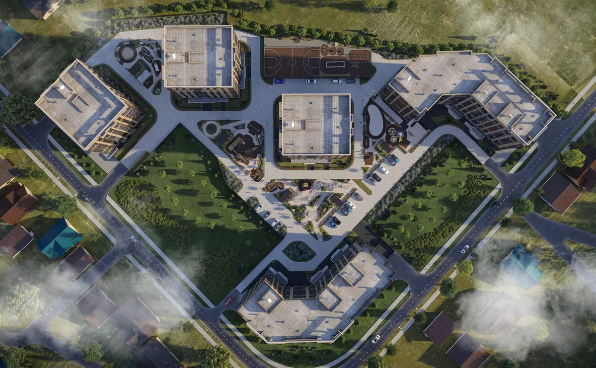 Аэросъёмка ЖК Волна